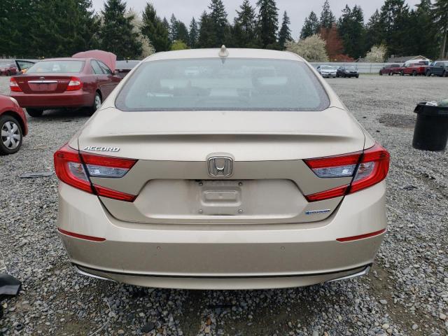 1HGCV3F47KA020481 - 2019 HONDA ACCORD HYBRID EX TAN photo 6