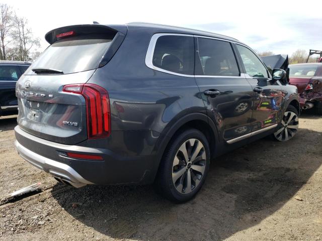 5XYP3DHC1MG179645 - 2021 KIA TELLURIDE EX GRAY photo 3