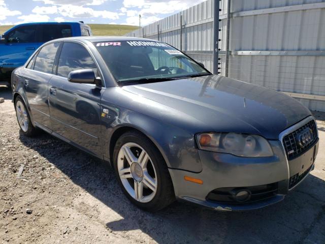 WAUAF78E68A115667 - 2008 AUDI A4 2.0T GRAY photo 4