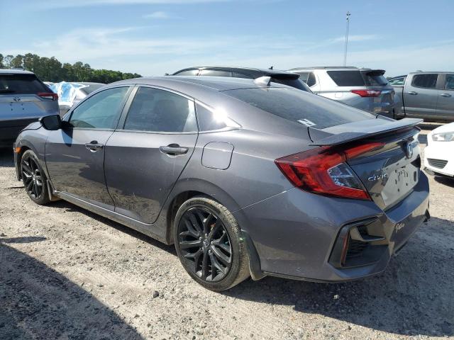 2HGFC1E58LH702211 - 2020 HONDA CIVIC SI GRAY photo 2