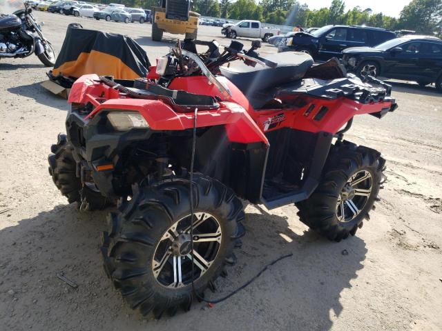 4XASXA85XJB300698 - 2018 POLARIS SPORTSMAN 850 RED photo 2