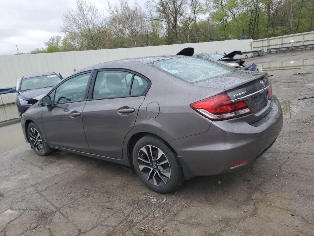 19XFB2F90DE061271 - 2013 HONDA CIVIC EXL GRAY photo 2