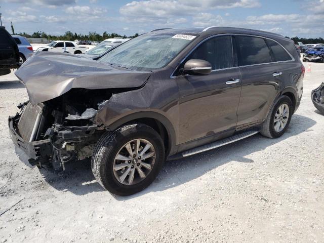 5XYPG4A36KG538404 - 2019 KIA SORENTO L CHARCOAL photo 1