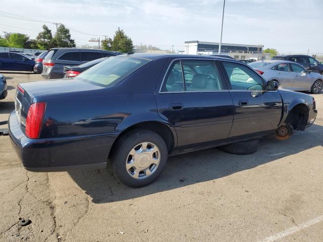 1G6KD54Y55U256289 - 2005 CADILLAC DEVILLE BLUE photo 3