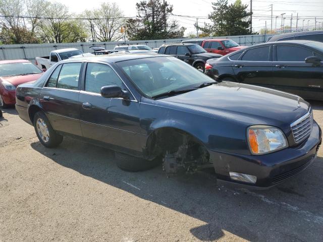 1G6KD54Y55U256289 - 2005 CADILLAC DEVILLE BLUE photo 4