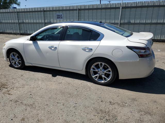 1N4AA5AP7CC864501 - 2012 NISSAN MAXIMA S WHITE photo 2