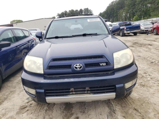 JTEBT17R738007104 - 2003 TOYOTA 4RUNNER LIMITED BLUE photo 5