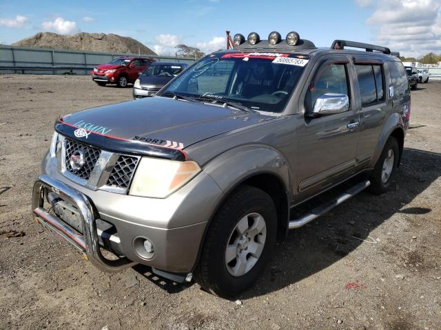 5N1AR18W95C775861 - 2005 NISSAN PATHFINDER LE 棕色 照片 1