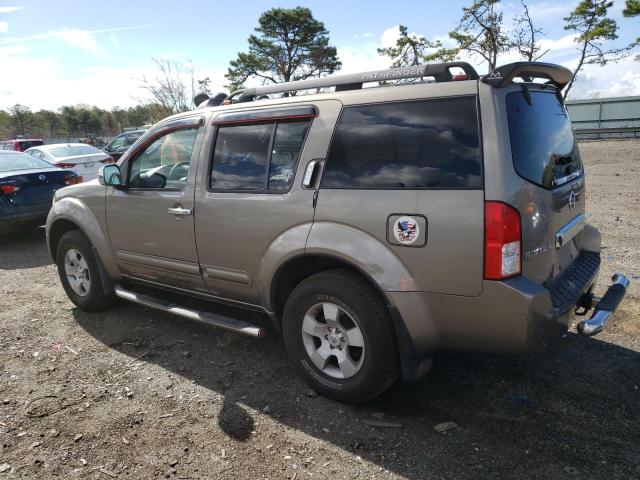 5N1AR18W95C775861 - 2005 NISSAN PATHFINDER LE 棕色 照片 2