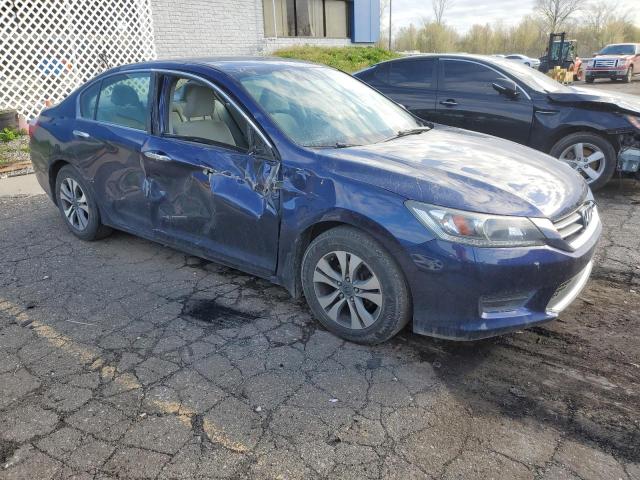 1HGCR2F37DA032753 - 2013 HONDA ACCORD LX BLUE photo 4