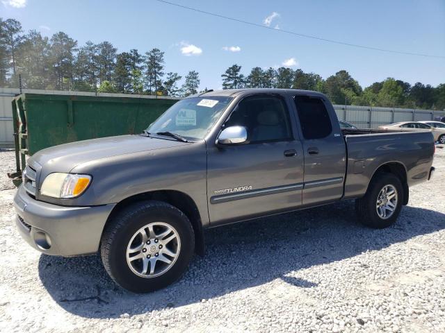 5TBRT34154S442724 - 2004 TOYOTA TUNDRA ACCESS CAB SR5 GRAY photo 1