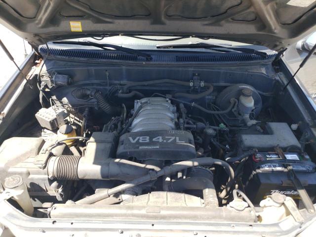 5TBRT34154S442724 - 2004 TOYOTA TUNDRA ACCESS CAB SR5 GRAY photo 11