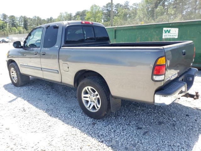 5TBRT34154S442724 - 2004 TOYOTA TUNDRA ACCESS CAB SR5 GRAY photo 2