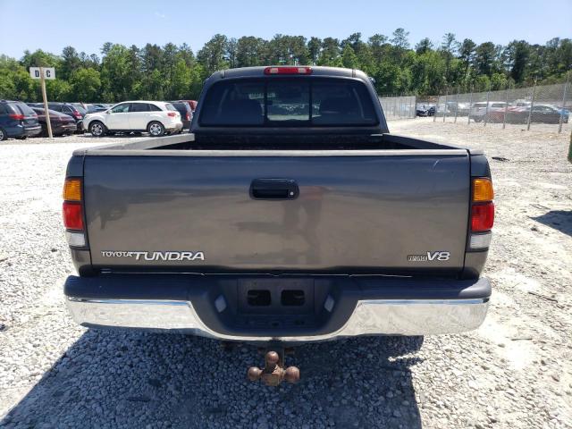 5TBRT34154S442724 - 2004 TOYOTA TUNDRA ACCESS CAB SR5 GRAY photo 6