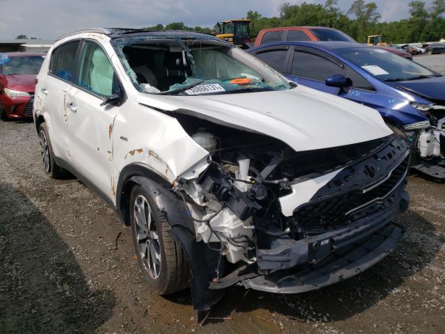 KNDPNCAC5H7082367 - 2017 KIA SPORTAGE EX WHITE photo 1