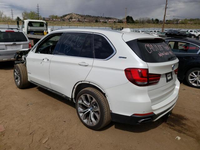 5UXKT0C32H0V97796 - 2017 BMW X5 XDR40E WHITE photo 2