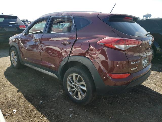 KM8J3CA45HU312555 - 2017 HYUNDAI TUCSON LIMITED BURGUNDY photo 2