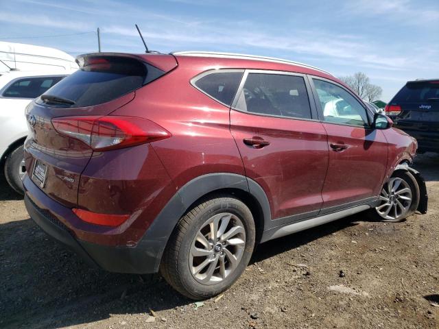 KM8J3CA45HU312555 - 2017 HYUNDAI TUCSON LIMITED BURGUNDY photo 3