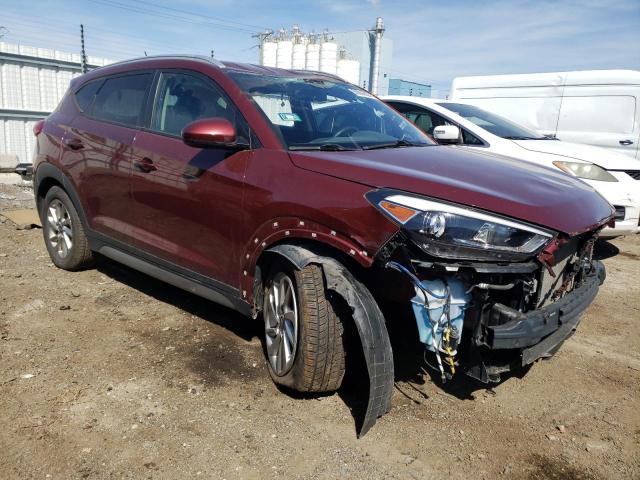 KM8J3CA45HU312555 - 2017 HYUNDAI TUCSON LIMITED BURGUNDY photo 4