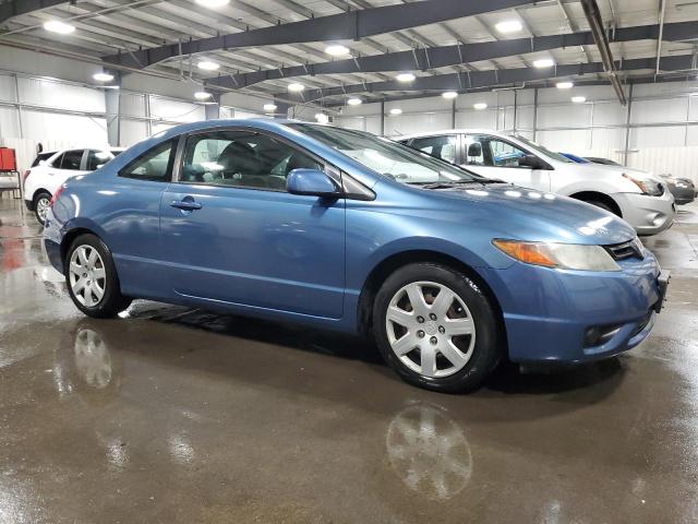 2HGFG11617H546229 - 2007 HONDA CIVIC LX BLUE photo 4