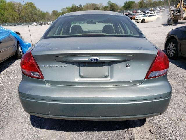 1FAFP53U76A142629 - 2006 FORD TAURUS SE BLUE photo 6