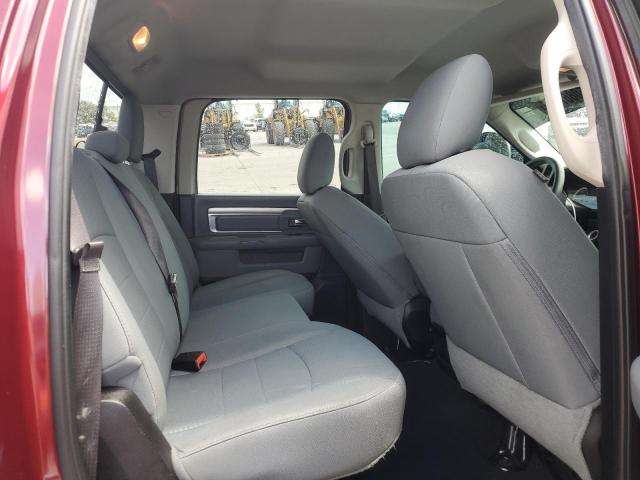 1C6RR7TT0KS614461 - 2019 RAM 1500 CLASS SLT ბურგუნდია ფოტო 10