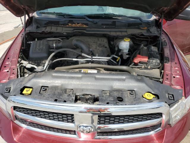 1C6RR7TT0KS614461 - 2019 RAM 1500 CLASS SLT ბურგუნდია ფოტო 11