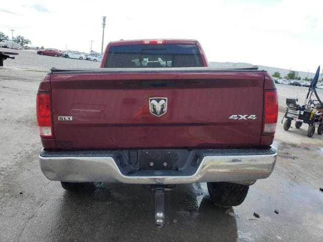 1C6RR7TT0KS614461 - 2019 RAM 1500 CLASS SLT ბურგუნდია ფოტო 6