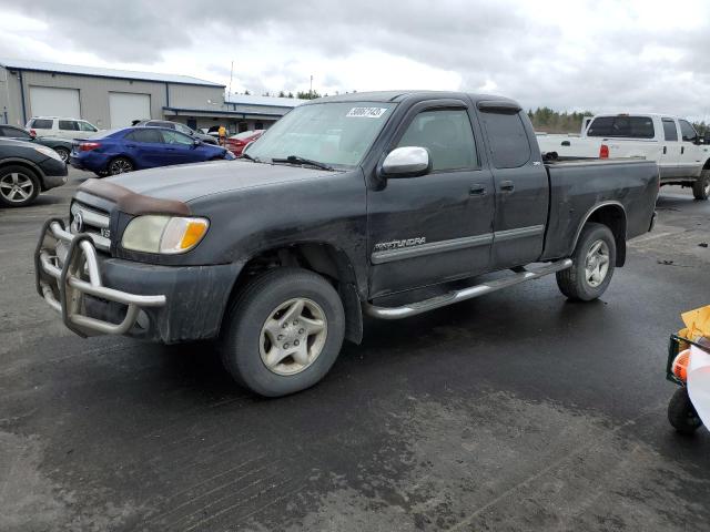 5TBBT44164S440360 - 2004 TOYOTA TUNDRA ACCESS CAB SR5 BLACK photo 1