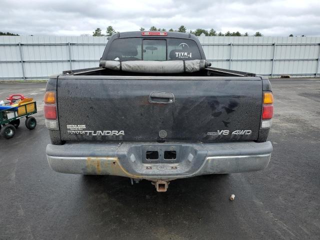 5TBBT44164S440360 - 2004 TOYOTA TUNDRA ACCESS CAB SR5 BLACK photo 6