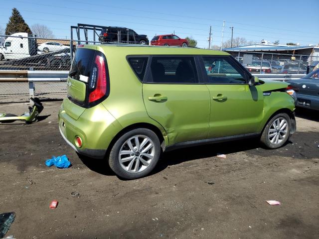 KNDJP3A55K7921409 - 2019 KIA SOUL + GREEN photo 3