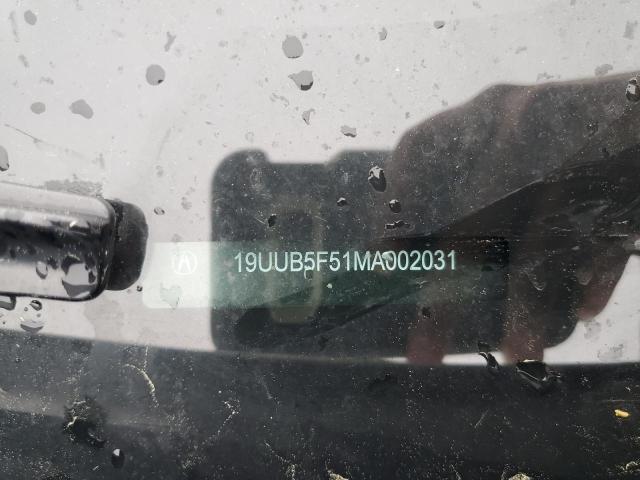 19UUB5F51MA002031 - 2021 ACURA TLX TECH A WHITE photo 12