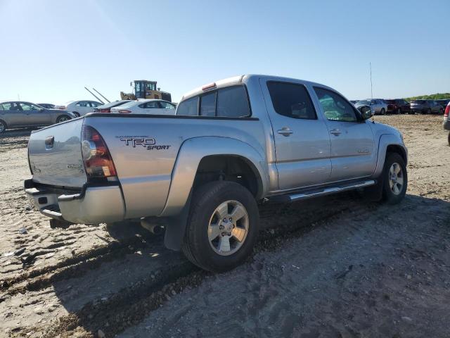 5TFJU4GNXDX028967 - 2013 TOYOTA TACOMA DOUBLE CAB PRERUNNER SILVER photo 3