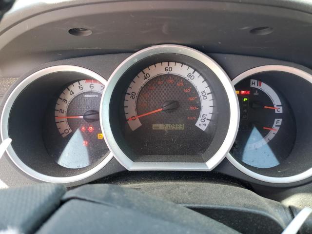 5TFJU4GNXDX028967 - 2013 TOYOTA TACOMA DOUBLE CAB PRERUNNER SILVER photo 9