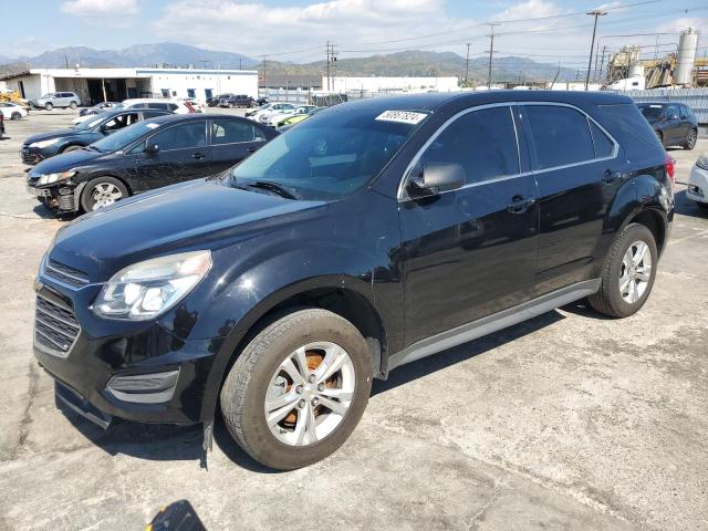 2GNALBEK2H1528342 - 2017 CHEVROLET EQUINOX LS BLACK photo 1