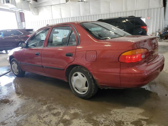 1Y1SK52872Z414583 - 2002 CHEVROLET GEO PRIZM BASE RED photo 2
