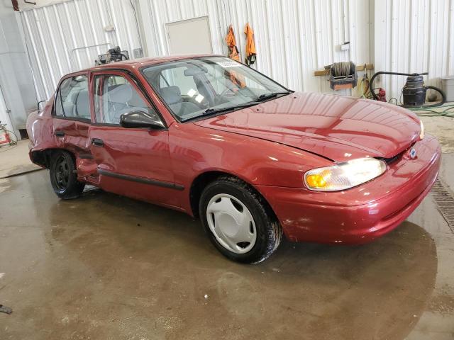 1Y1SK52872Z414583 - 2002 CHEVROLET GEO PRIZM BASE RED photo 4
