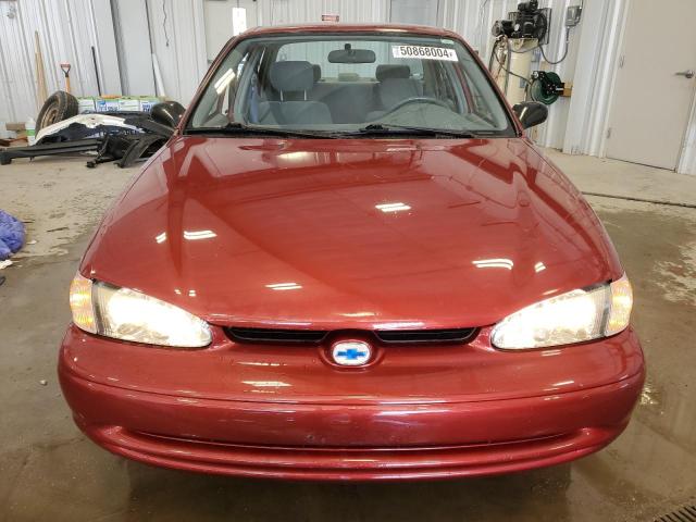 1Y1SK52872Z414583 - 2002 CHEVROLET GEO PRIZM BASE RED photo 5