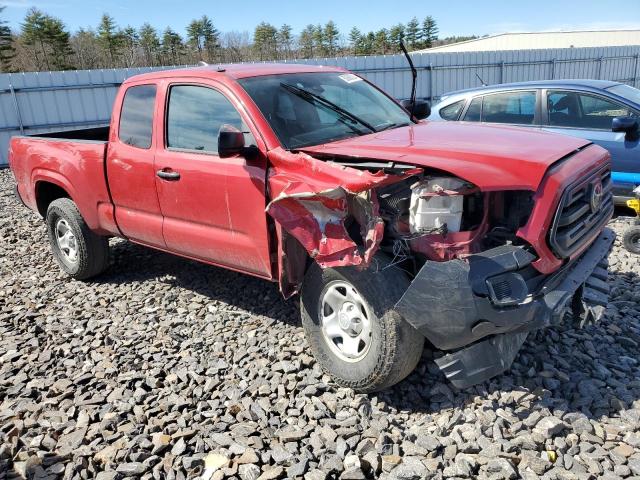 5TFSX5EN5KX070934 - 2019 TOYOTA TACOMA ACCESS CAB RED photo 4