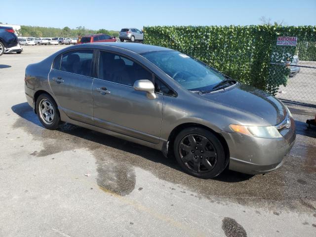 1HGFA16556L017370 - 2006 HONDA CIVIC LX GRAY photo 4