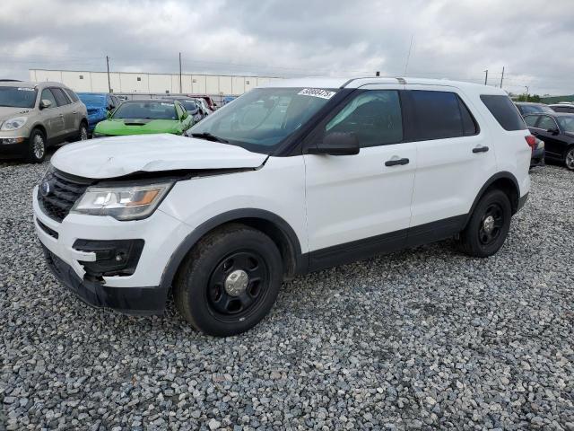 1FM5K8ARXHGE02120 - 2017 FORD EXPLORER POLICE INTERCEPTOR 白色 照片 1