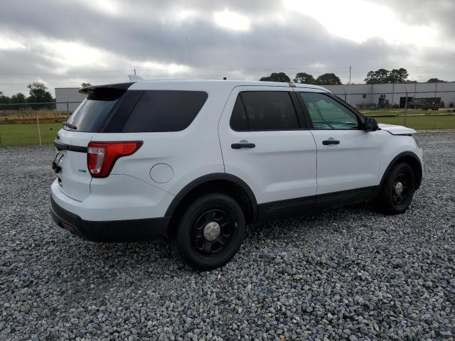 1FM5K8ARXHGE02120 - 2017 FORD EXPLORER POLICE INTERCEPTOR 白色 照片 3