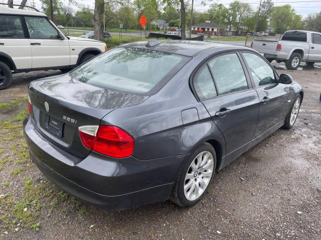 WBAVB13536PS64212 - 2006 BMW 325 I GRAY photo 4