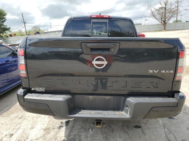 1N6ED1EK5NN608579 - 2022 NISSAN FRONTIER S BLACK photo 6