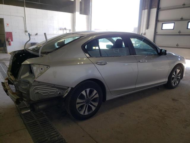 1HGCR2F30EA152623 - 2014 HONDA ACCORD LX SILVER photo 3