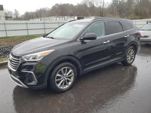 KM8SMDHF6HU232177 - 2017 HYUNDAI SANTA FE SE BLACK photo 1