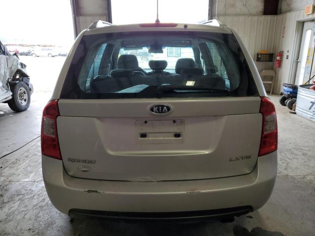 KNAFG526977116834 - 2007 KIA RONDO LX SILVER photo 6