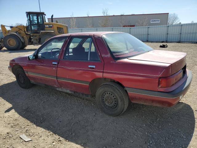 1G1LT51W2JE626229 - 1988 CHEVROLET CORSICA RED photo 2