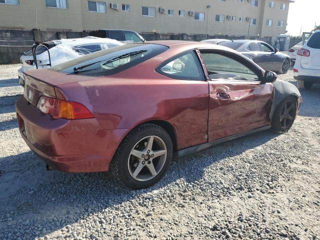 JH4DC53843C017506 - 2003 ACURA RSX RED photo 3