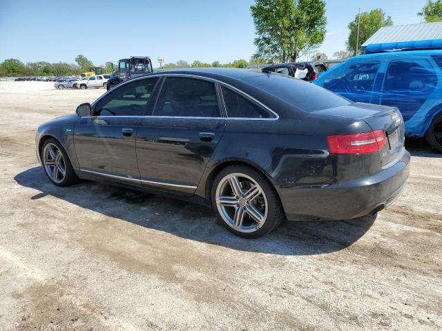 WAUKGAFB4BN006485 - 2011 AUDI A6 PRESTIGE BLACK photo 2